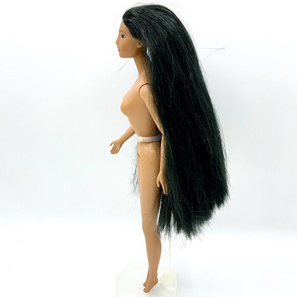 Vtg Disney Barbie POCAHONTAS Doll Nude Native American Indian Princess Mattel - Picture 7 of 12